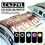 Economy Pack Green Zone para  Brother LC422XLBK (2Und) + C/M/Y + REGALO Papel Photo A6